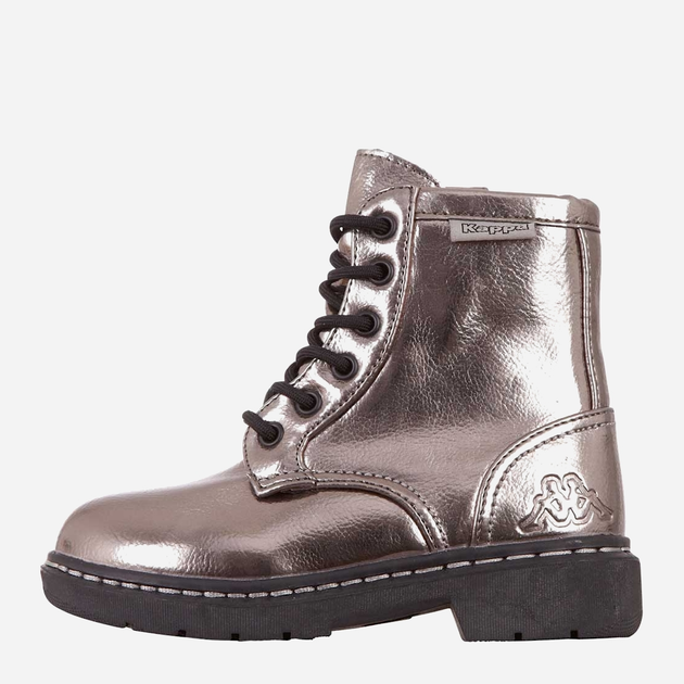 Дитячі демісезонні черевики для дівчинки Kappa Deenish Shine K 260841K-1511 31 Срібний/Чорний (4056142682402) - зображення 3