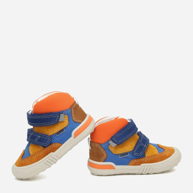 Дитячі черевики для хлопчика Bartek 21704-032 24 Оранжевий/Темно-синій (5903607804161) - зображення 2