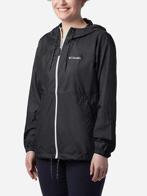 Спортивна вітровка жіноча Columbia Flash Forward™ Windbreaker L Чорна (888458654972) - зображення 1