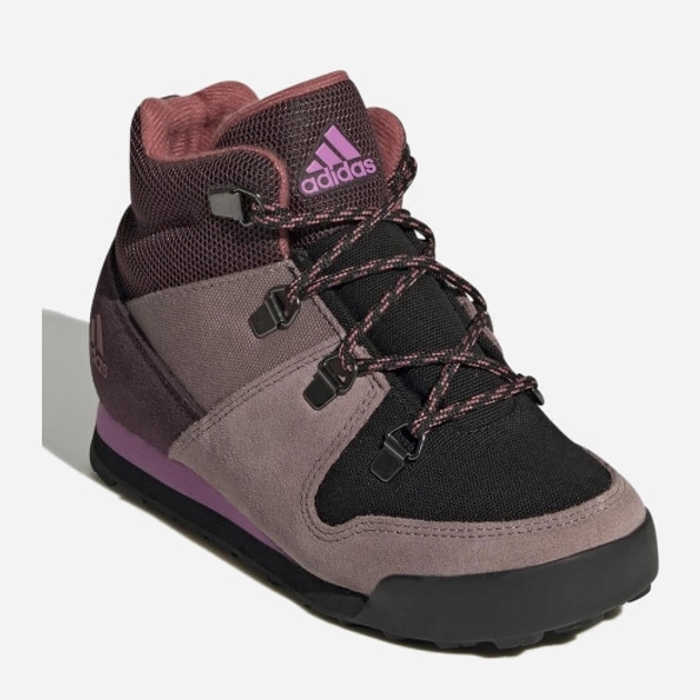 Дитячі демісезонні черевики для дівчинки adidas Snowpitch K GZ1172 33 Фіолетові (4065424565807) - зображення 3