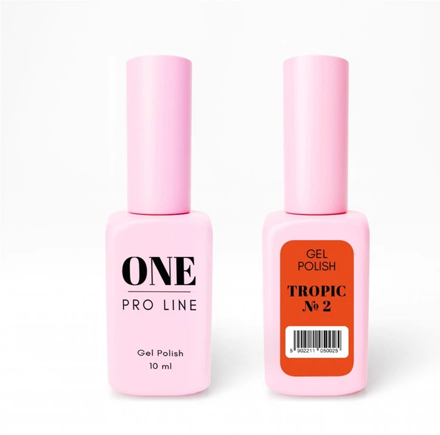 Гель-лак One Pro Line Tropic 2 10 мл (5902211050025) - изображение 3