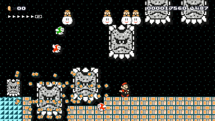 Игра Nintendo Wii U Super Mario Maker Europe Английская Версия Б/У - изображение 4