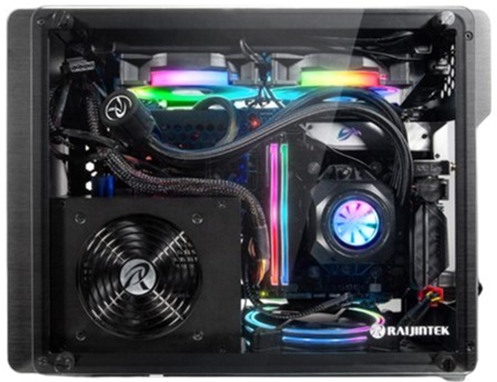 Obudowa Raijintek OPHION EVO Black (0R20B00098) - obraz 6