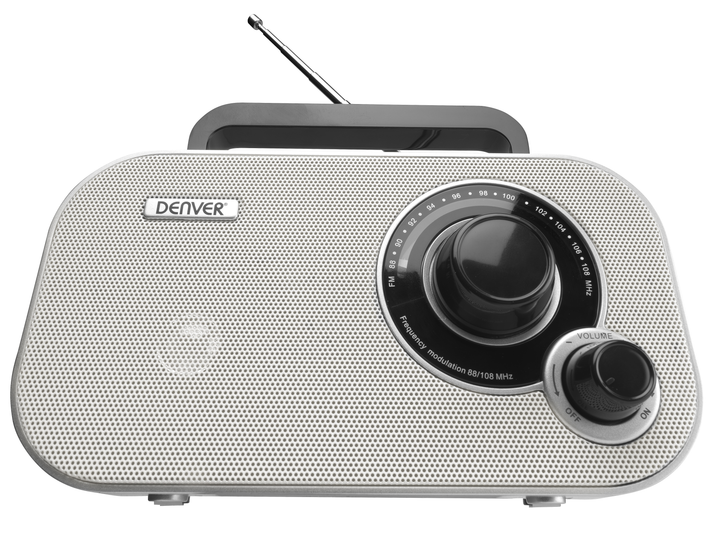 Odbiornik radiowy Denver TR-51 White (5706751052385) - obraz 3