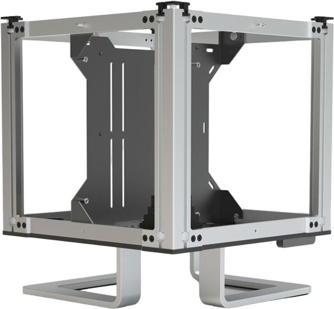Obudowa Streacom DB4 Fanless Cube Case Silver (ST-DB4S) - obraz 5