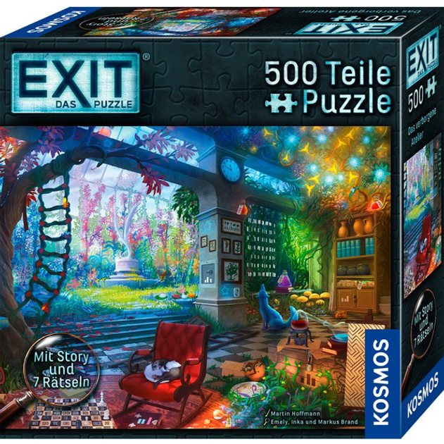 Puzzle Kosmos Exit The Hidden Studio 68 x 48 cm 500 elementów (4002051683979) - obraz 1