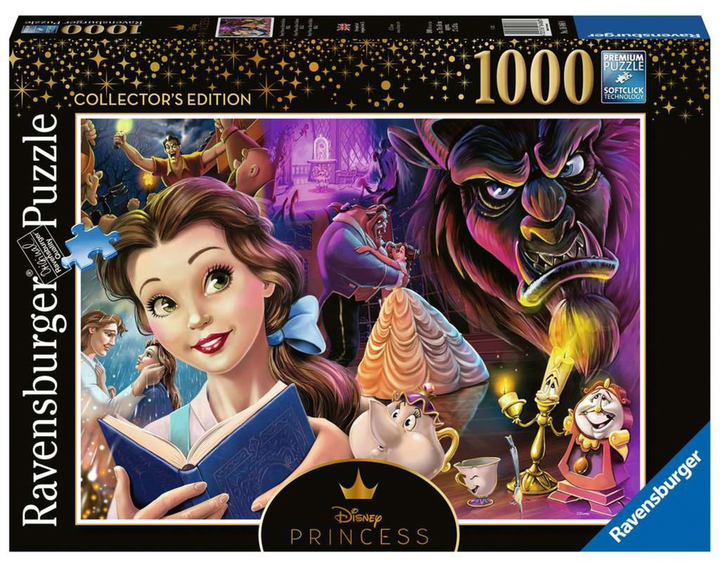 Пазл Ravensburger Disney Princess Belle 70 х 50 см 1000 деталей (4005556164868) - зображення 1