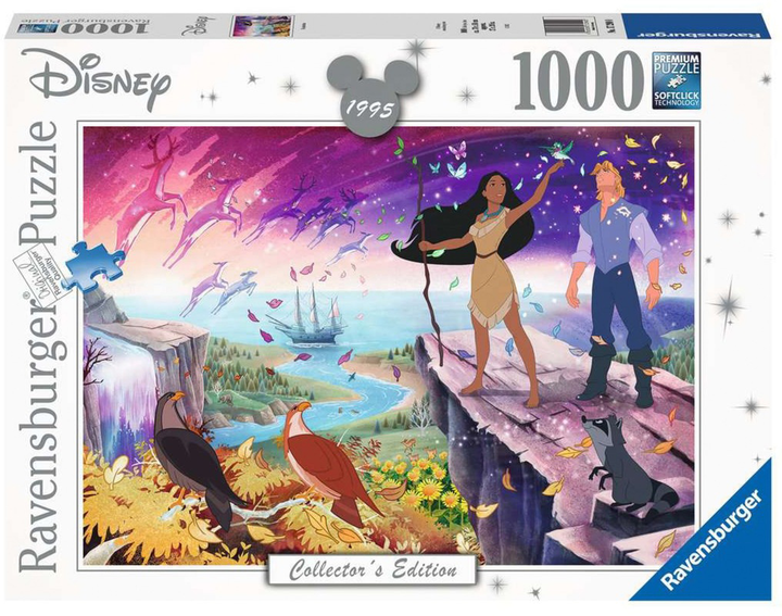 Puzzle Ravensburger Disney Pocahontas 70 x 50 cm 1000 elementów (4005556172900) - obraz 1