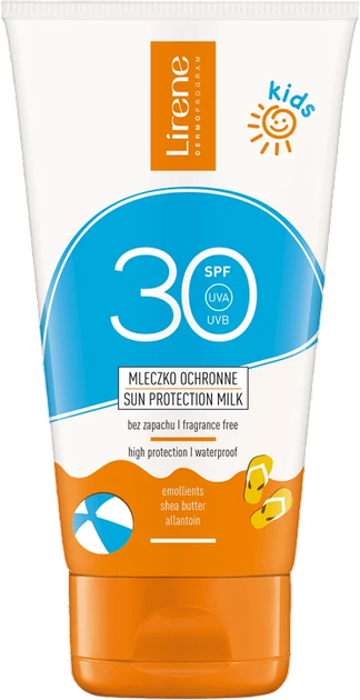 Mleczko dla dzieci Lirene Sun Kids ochronne SPF 30 150 ml (5900717110700) - obraz 1