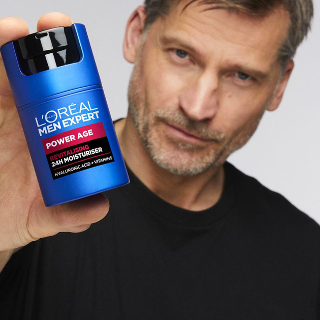Крем для обличчя L'Oreal Paris Men Expert Power Age Revitalizing Moisturiser від зморшок 50 мл (3600524073862) - зображення 4