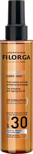 Сонцезахисний спрей Filorga UV-Bronze Body SPF 30 150 мл (3540550008073) - зображення 1