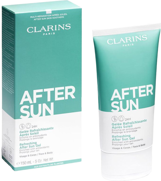 Гель після засмаги Clarins освіжаючий 150 мл (3666057127854) - зображення 2