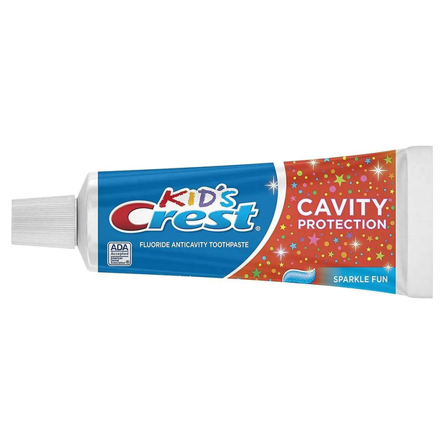 Детская зубная паста с Фтором +2 Crest Kids Cavity Protection Sparkle ...