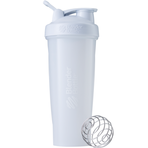 BlenderBottle, Шейкер Classic Loop с шариком, белый, 940 мл (811694) - Фото 1 BlenderBottle, Шейкер Classic Loop с шариком, белый, 940 мл (811694) - изображение 1