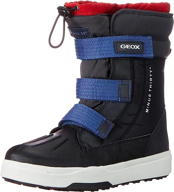 Зимові чоботи Geox Bunshee, 34 євро, Navy Red - Фото 1 Зимові чоботи Geox Bunshee, 34 євро, Navy Red - изображение 1