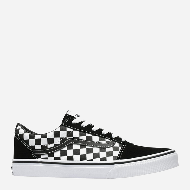 Чоловічі кеди низькі Vans Ward Checkered 41 (8.5US) Чорний/Білий (191931305378) - зображення 1