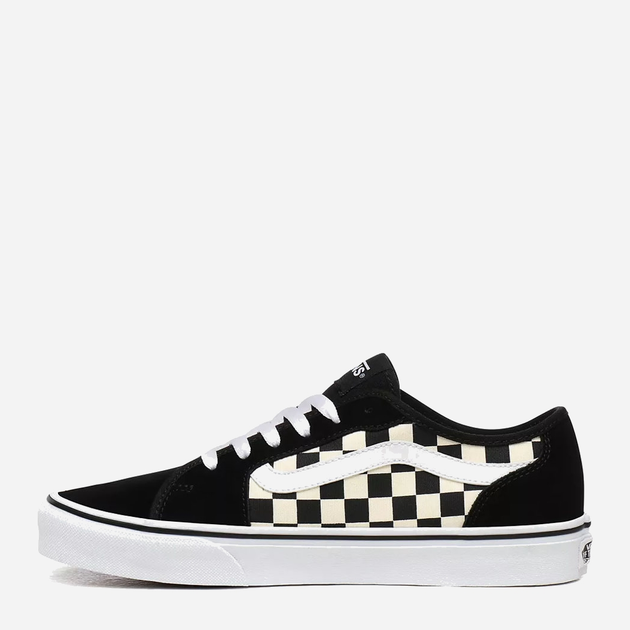 Чоловічі кеди низькі Vans MN Filmore Decon Checkerboard 41 (8.5US) Чорні (194116390435) - зображення 2