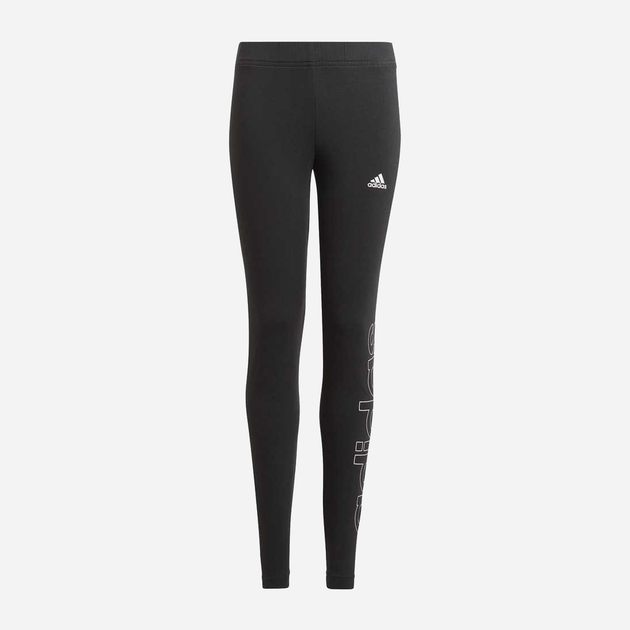 Підліткові спортивні лосини для дівчинки adidas G Lin Leg 170 см Чорні (4062065017931) - зображення 1