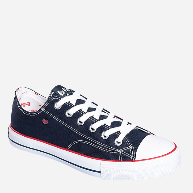 Чоловічі кеди низькі Lee Cooper LCW-22-31-0876 41 Темно-сині (5904292106110) - зображення 1