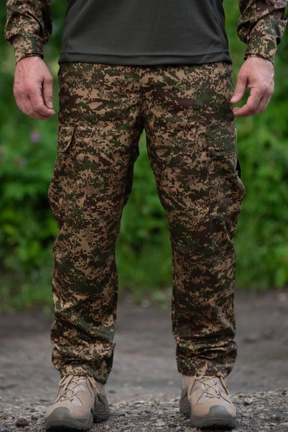 Чоловічі тактичні Штани Twill з кишенями колір Хижак 46 - зображення 1