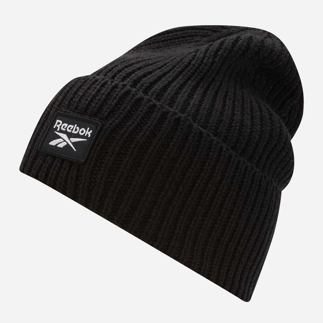 Шапка чоловіча Reebok Cl Fo Beanie One Size Чорна (4060519952807) – в ...