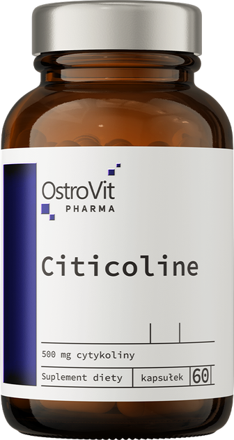 Харчова добавка OstroVit Pharma Citicoline 60 капсул (5903933905693) - зображення 1