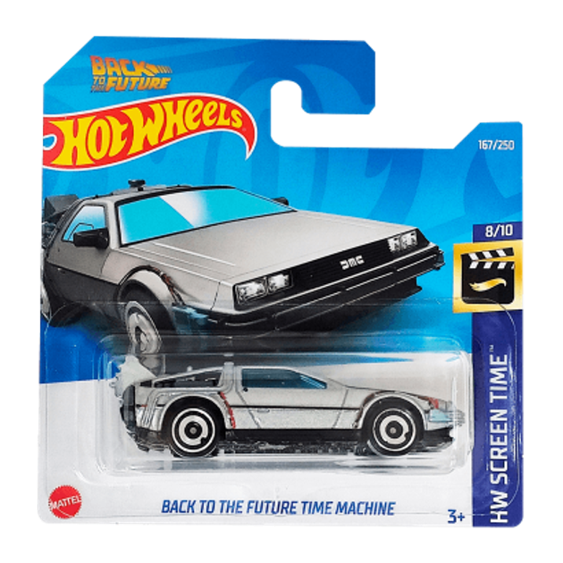 Hot Wheels Delorean Dmc Back To The Future Time Machine Screen Time Hcv