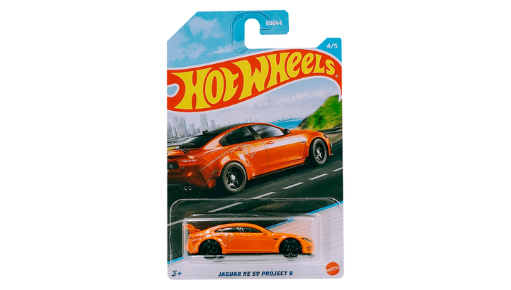 Тематическая Машинка Hot Wheels Jaguar XE SV Project 8 HDH15