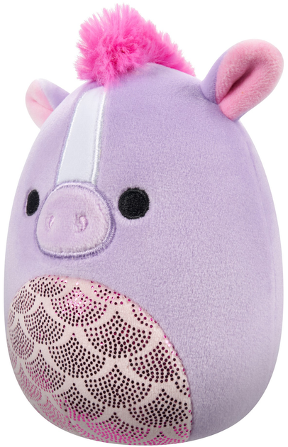 М'яка іграшка Squishmallows Little Plush Quayn Purple Hippocampus w/Scale Belly 13см (0196566418042) - зображення 6
