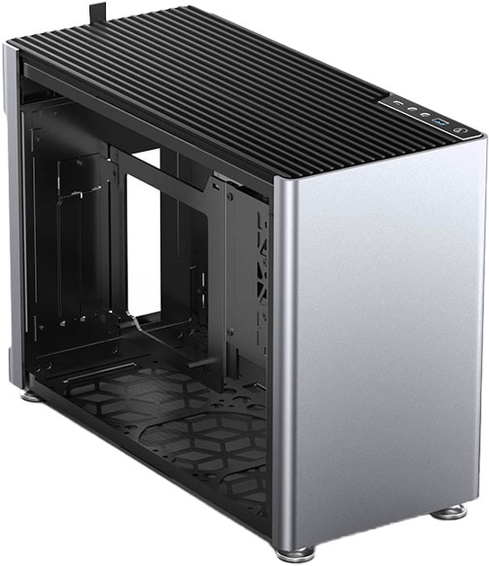Obudowa Jonsplus i100 Pro Mini-ITX Silver (i100PRO-A Silver) - obraz 4