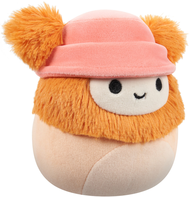 Maskotka Squishmallows Little Plush Fuzzy Peach Yeti W/Hat and Fuzzy 13 cm (0196566418066) - obraz 4