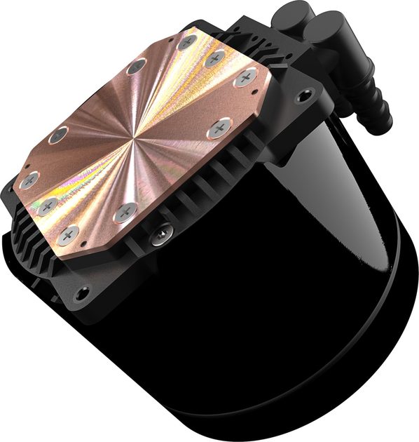 Система водяного охолодження Alpenfohn Gletscherwasser 280 Black (84000000193) - зображення 9