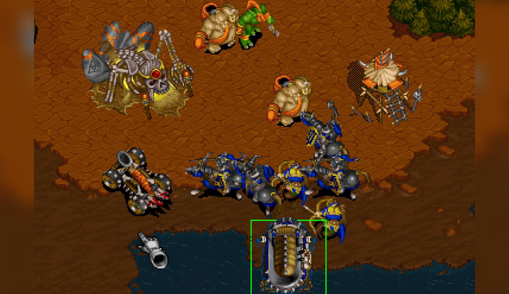 Игра RMC PlayStation 1 Warcraft II: Tides of Darkness Русские Субтитры Б/У - изображение 2