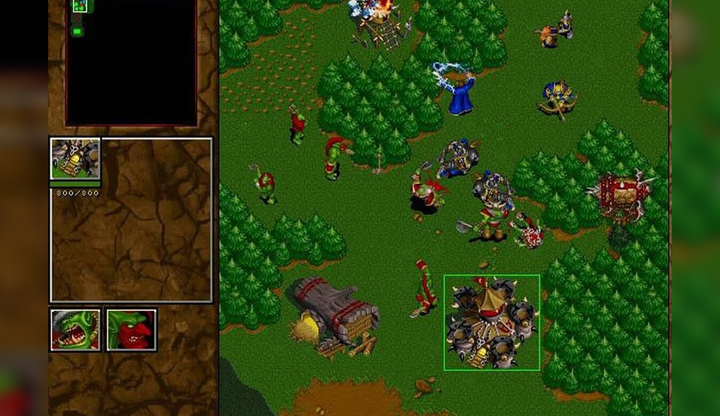 Игра RMC PlayStation 1 Warcraft II: Tides of Darkness Русские Субтитры Б/У - изображение 6