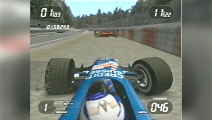 Игра Sony PlayStation 2 Formula One 2001 Europe Английская Версия Без Обложки Б/У - изображение 3