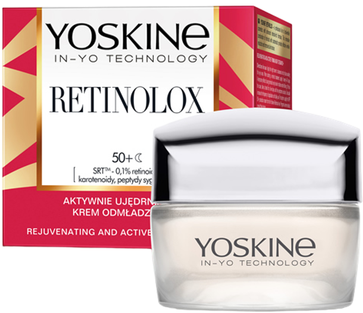 Krem do twarzy Yoskine Retinolox ujędrniający nocny 50+ 50 ml (5900525086341) - obraz 1