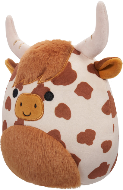 Maskotka Squishmallows Little Plush Alonzo Brown and White Highland Cow 19 cm (0196566411371) - obraz 6