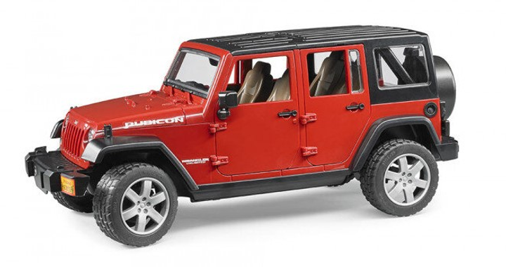 Jeep Bruder Wrangler Rubicon Unlimited (4001702025250) - obraz 1