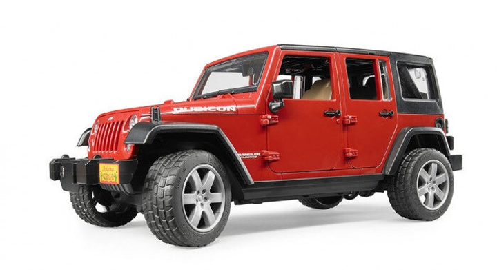Jeep Bruder Wrangler Rubicon Unlimited (4001702025250) - obraz 3