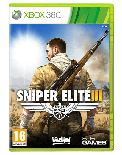 Гра Microsoft Xbox 360 Sniper Elite 3 Російські Субтитри Б/У - Фото 1 Гра Microsoft Xbox 360 Sniper Elite 3 Російські Субтитри Б/У - зображення 1