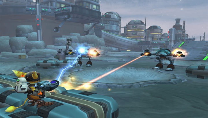 Игра Sony PlayStation 2 Ratchet & Clank 3 Europe Английская Версия Б/У - изображение 2
