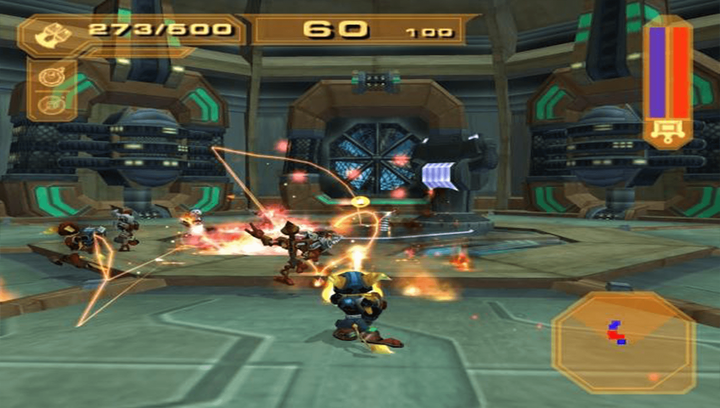Игра Sony PlayStation 2 Ratchet & Clank 3 Europe Английская Версия Б/У - изображение 6