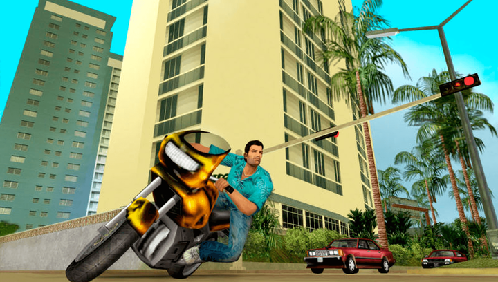 Игра Sony PlayStation 2 Grand Theft Auto: Vice City Europe Английская Версия Б/У - изображение 4