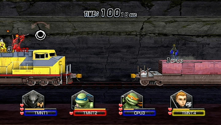Игра RMC PlayStation 2 Teenage Mutant Ninja Turtles: Smash-Up Английская Версия - изображение 5