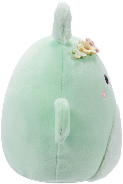 Maskotka Squishmallows Little Plush Tove Mint Green Mothman W/Flower Crown and Fuzzy Belly 19 cm (0196566411401) - obraz 3