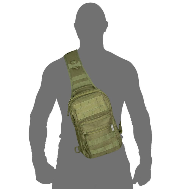 Нагрудна Сумка Camotec COB Sling 31х21х12 олива - зображення 2