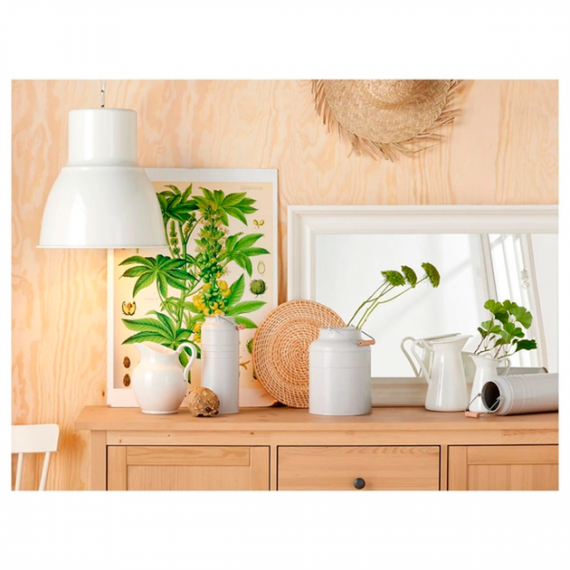 Ваза IKEA SOCKERÄRT белый 22 см 801.484.65 - изображение 5