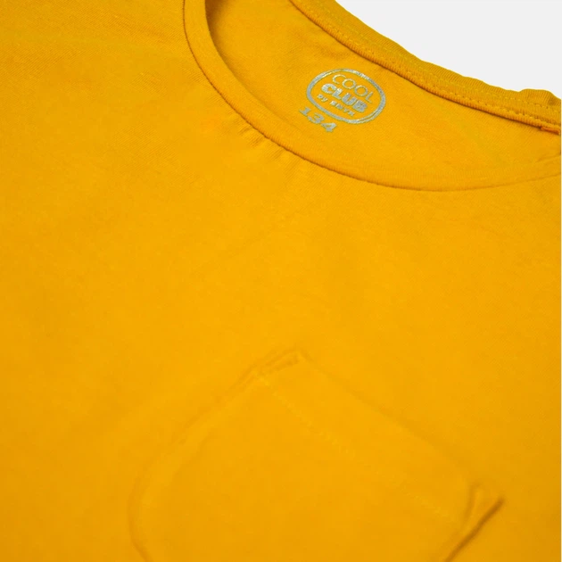 Дитяча футболка для дівчинки Cool Club CCG2323445 134 см Жовта (5903977061782) - зображення 3