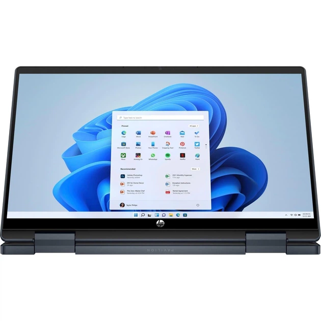Ноутбук HP 14 Pavilion x360 14-ek2021ua 14'' FHD IPS Ts,300n/Core 3-100U (4.7)/8Gb/SSD512Gb/Intl Grap/FPS/DOS (A0NK4EA) - изображение 6