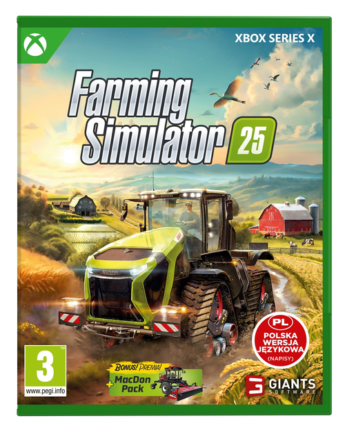 Gra XOne/XSX Farming Simulator 25 (płyta Blu-ray) (4064635510583) - obraz 1